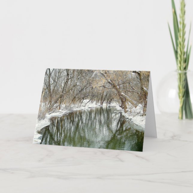 Winter Wonderland Karte (Vorderseite)