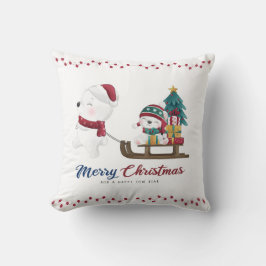 Winter Wonderland Kissenbezug | Weihnachtsstimmung Kissen