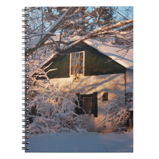 Winter Wonderland Notizblock (Vorderseite)