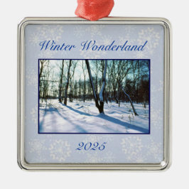 'Winter Wonderland' - Ornament 2025 Aus Metall