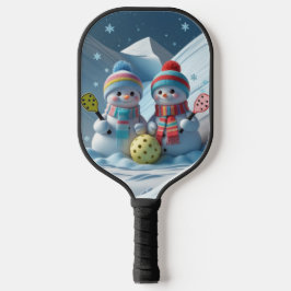 Winter Wonderland Pickleball - Schneewitz auf dem  Schläger