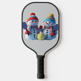Winter Wonderland Pickleball - Schneewitz auf dem  Schläger