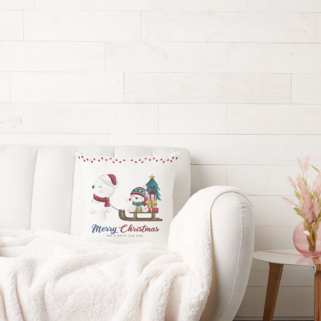 Winter Wonderland Pillow Cover | Holiday Vibes Kissen (Liege)