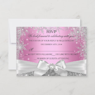 Winter Wonderland Pink Sweet 16 Antwort