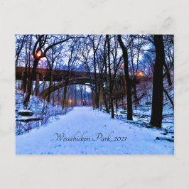 Winter Wonderland Postkarte