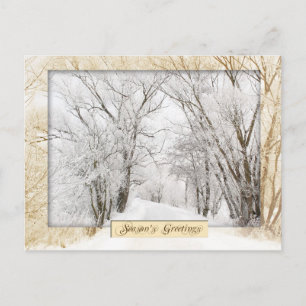 Winter Wonderland Postkarte