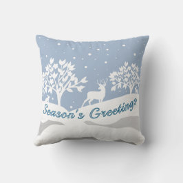 Winter Wonderland Saison Grußkissen Kissen