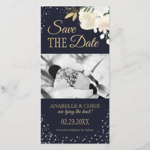 Winter Wonderland Save the Date Foto Cards