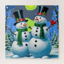 Winter Wonderland Schneemann