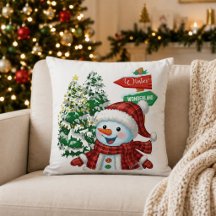 Winter Wonderland Schneemann Weihnachten
