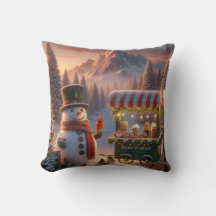 Winter Wonderland Schneemanns Heiße Schokoladen Ka