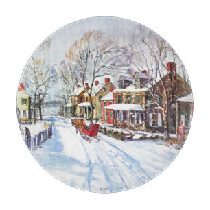 Winter Wonderland Schneidebrett