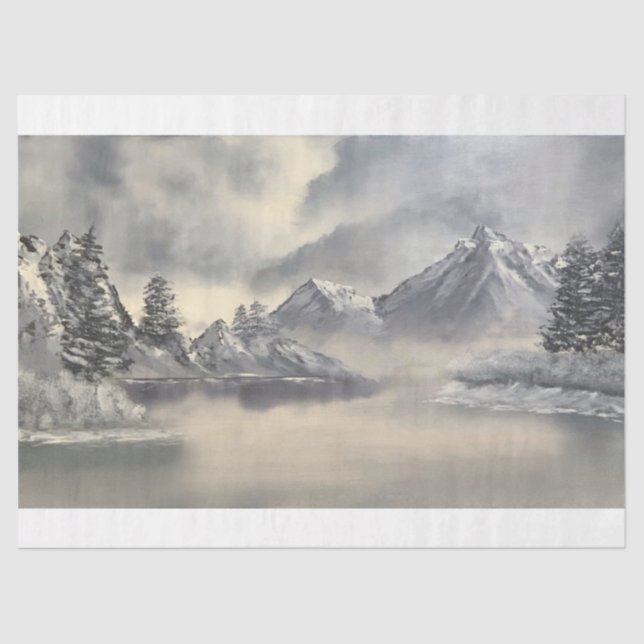 Winter Wonderland Seidenpapier (Vorderseite)