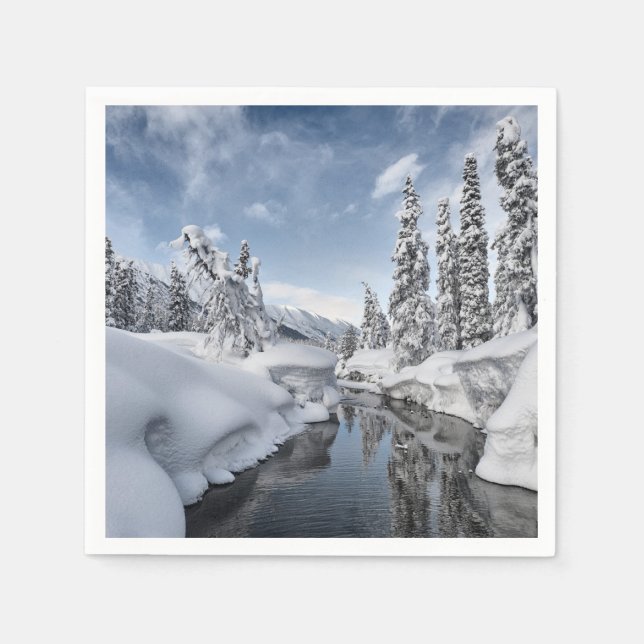 Winter Wonderland Serviette (Vorderseite)