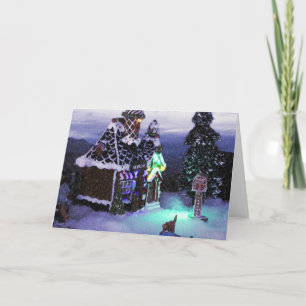 Winter Wonderland Snow Scene 2020 Karte