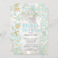 Winter Wonderland Snowflakes Brautparty