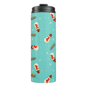 Winter Wonderland Snowmen Thermosbecher
