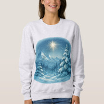 Winter Wonderland Snowy Forest Sweatshirt | Cosy C