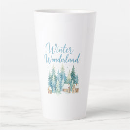 Winter Wonderland Snowy Village Mug   Milchtasse