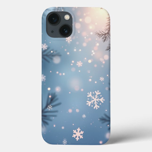Winter Wonderland Sparkle iPhone Gehäuse Case-Mate iPhone Hülle (Rückseite)