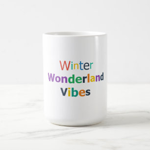 Winter Wonderland Stimmung Kaffeetasse
