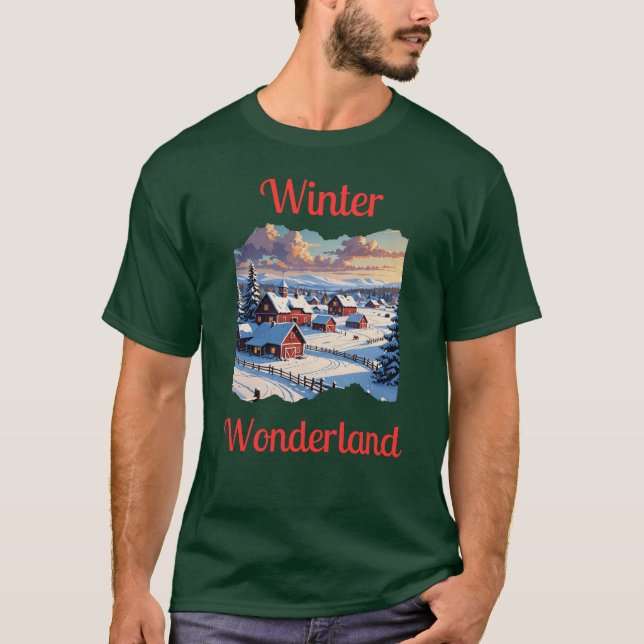 Winter Wonderland T-Shirt (Vorderseite)