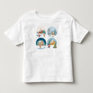 Winter Wonderland T Shirt. Kleinkind T-shirt