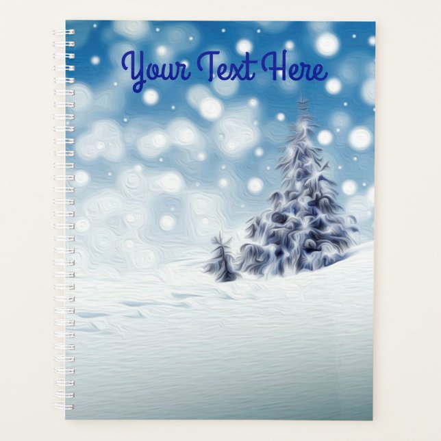 Winter Wonderland - Tagesplaner Planer (Vorderseite)