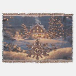 Winter Wonderland Throw Blanket Decke
