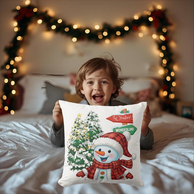 Winter Wonderland - Throw Pillow Kissen (Von Creator hochgeladen)