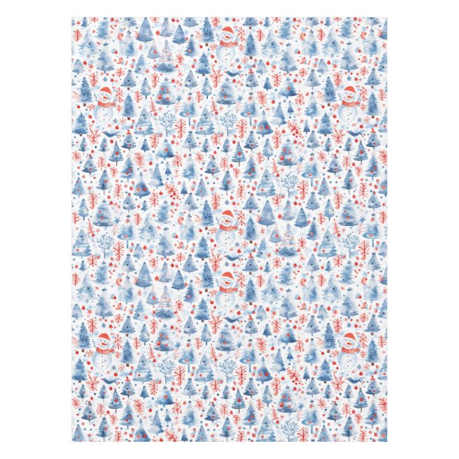 Winter Wonderland Tischdecke (Vorderseite)