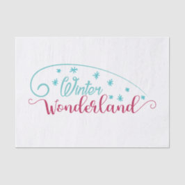 Winter Wonderland Tissue Paper Seidenpapier