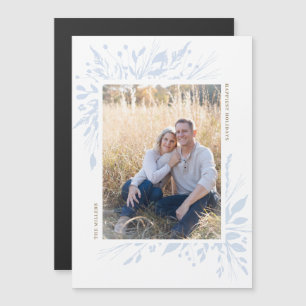 Winter Wonderland Vertical Holiday Foto Magnet