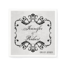 Winter Wonderland Wedding Napkin