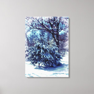 Winter Wonderland Weihnachten Canvas Print Leinwanddruck
