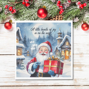 Winter Wonderland Weihnachts Weihnachtsdusche Serviette