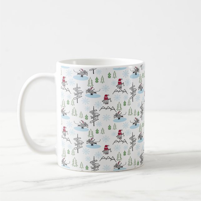Winter Wonderland Weihnachtskaffee Tasse (Links)