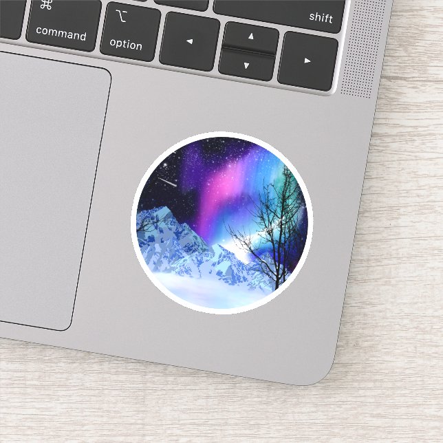 Winter Wonderlights Aufkleber (Detail)