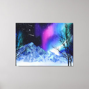 Winter Wonderlights Canvas Print Leinwanddruck