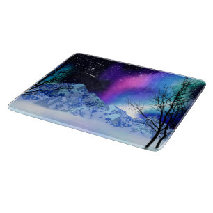 Winter Wonderlights Cutting Board Schneidebrett