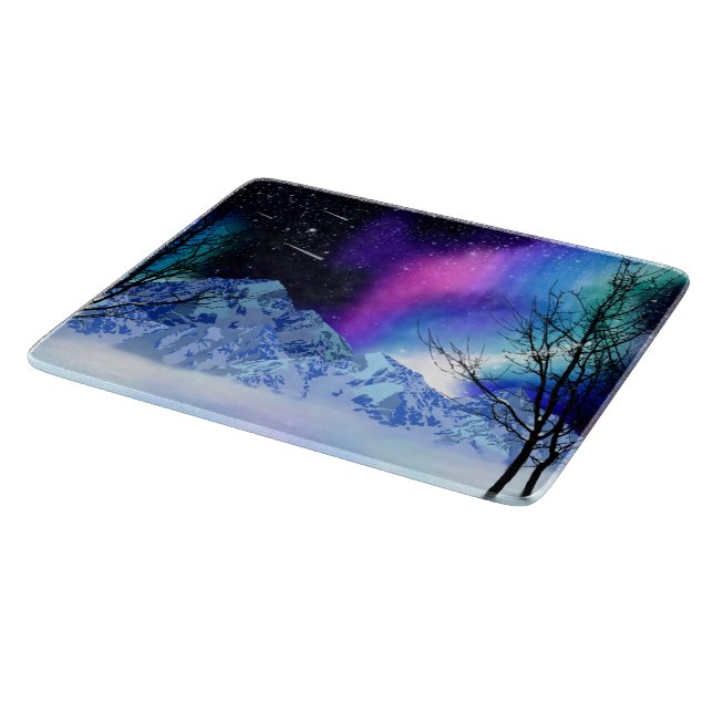 Winter Wonderlights Cutting Board Schneidebrett (Ecke)
