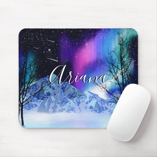Winter Wonderlights Mousepad (Mit Mouse)