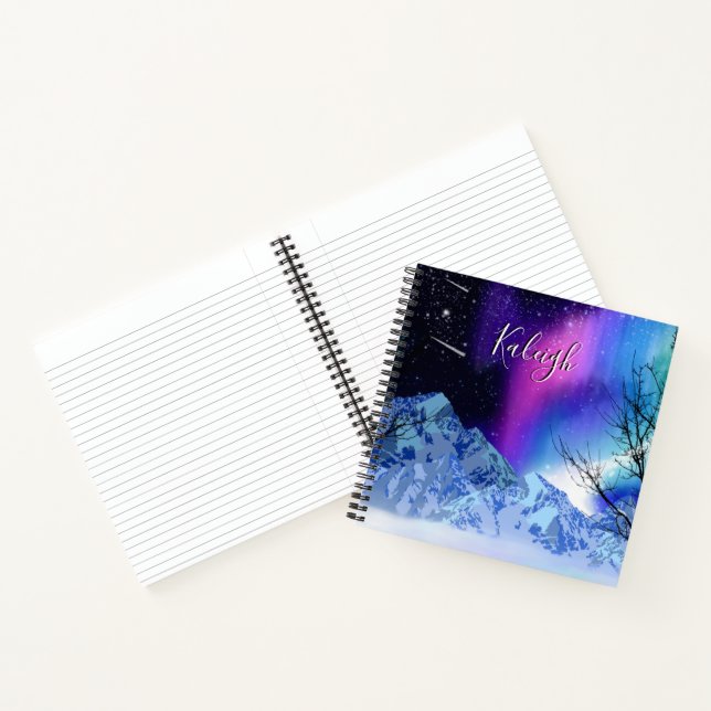 Winter Wonderlights Notebook Notizbuch (Innenseite)