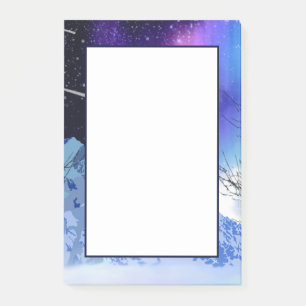 Winter Wonderlights Post-it Klebezettel