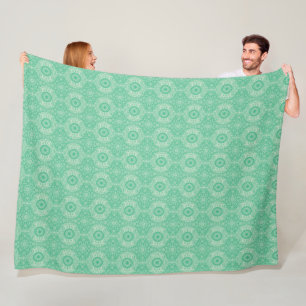 Winter Wonders dekoratives Green Fleece Blanket