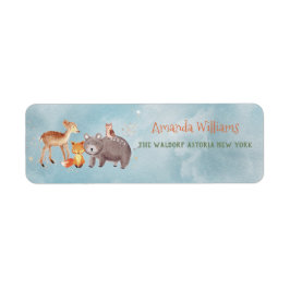 Winter Woodland Animals Forest Friends Kinderdusch