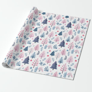 "Winter Woodland Elegance Pattern" Geschenkpapier
