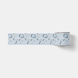 Winter-Wreath-Geschenkpapier Ripsband