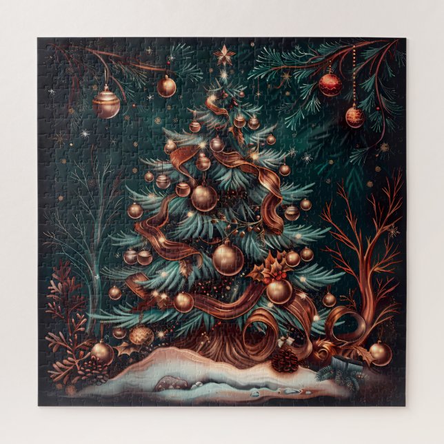 Winter-Wunderland-Puzzle Puzzle (Vertikal)