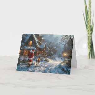 Winter-Wunderland-Wünsche Karte